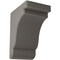 Ekena Millwork 5 1/4"W x 7 1/4"D x 9 1/2"H Bedford Wood Vintage Decor Bracket, Reclaimed Grey BKTWD05X07X10BEGY - alternate 1
